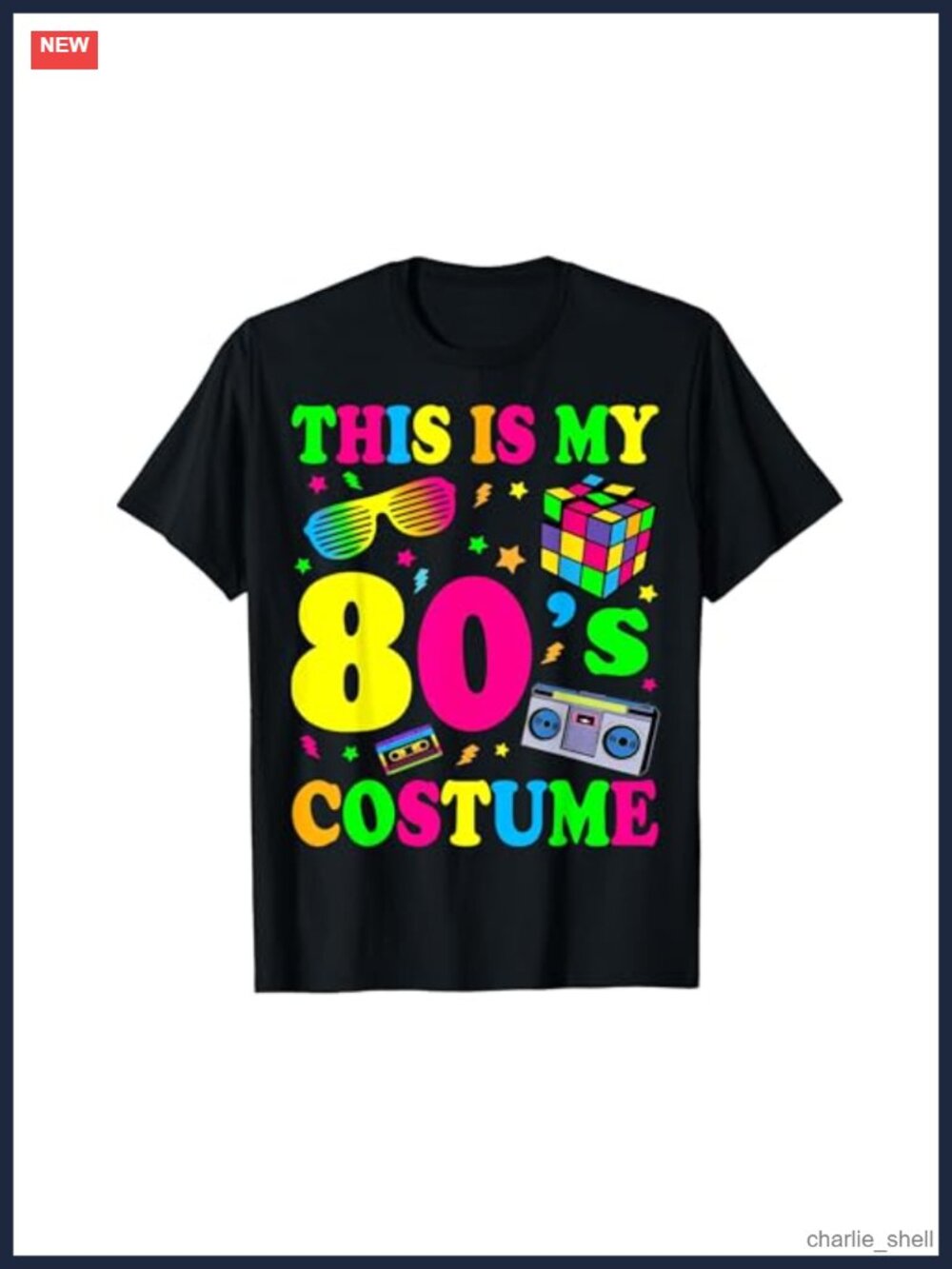 80s 90s Costume Party Short Sleeve T-Shirt Classic Fit Lightweight